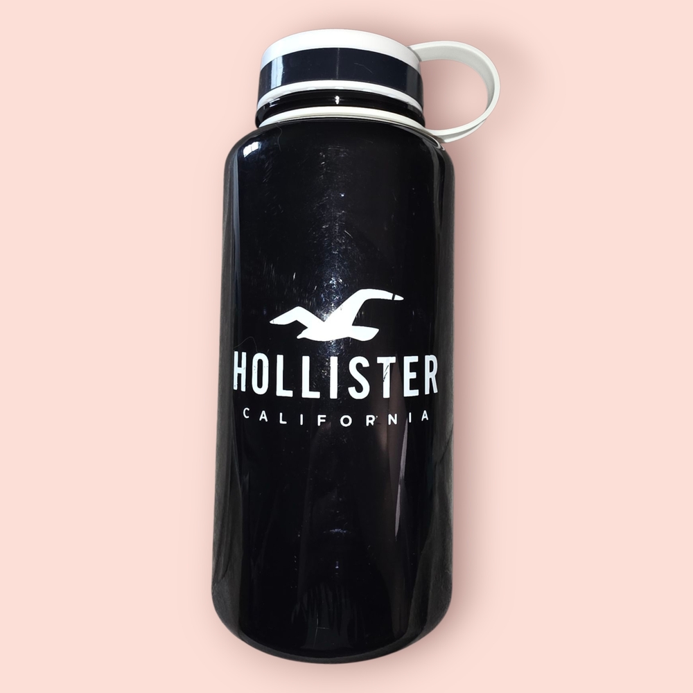 Hollister Black Water Bottle
